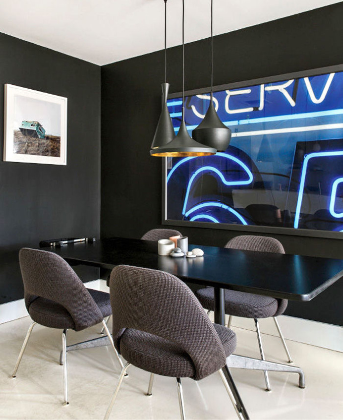 Apartment in Boston by Over,Under - #decor, #interior, #homedecor, #dining, #chairs