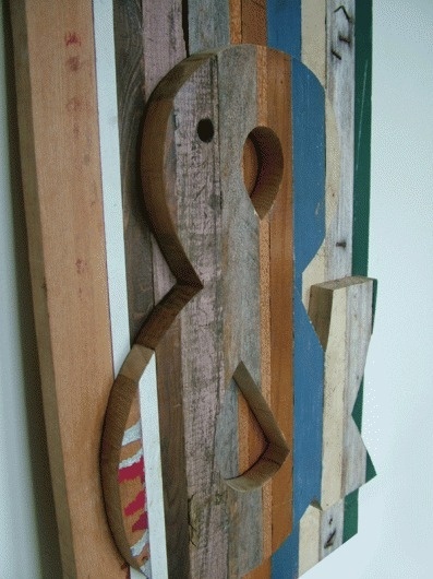 Richard Pearse | Colossal #pearse #richard #ampersand #wood #art #woodwork