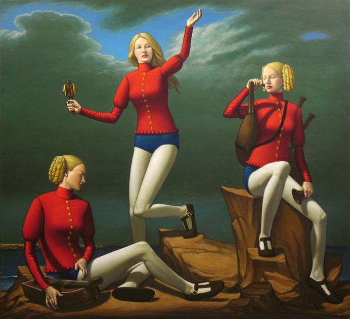Американский художник. John Tarahteeff