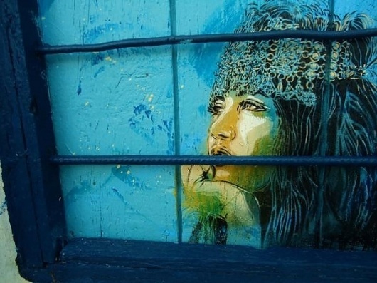 Street Art by Christian Guémy | Cuded #gumy #christian #art #street