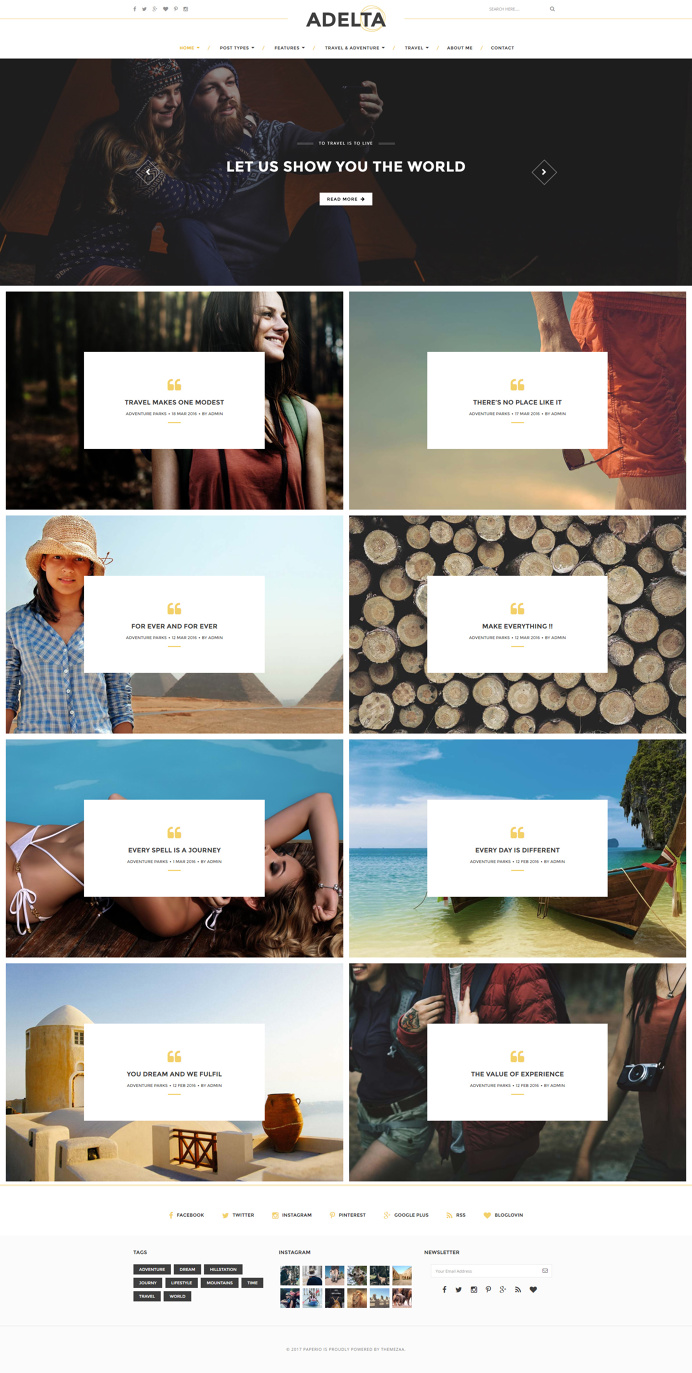 Paperio - Responsive and Multipurpose WordPress Blog Theme - Adelta, buy - https://goo.gl/kJeBM0