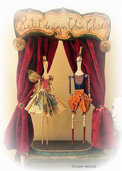 photo #fairy #doll #scene #courtain #paper