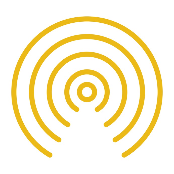 See more icon inspiration related to signal, connection, multimedia, shapes, wireless connectivity, wireless internet and interface on Flaticon.