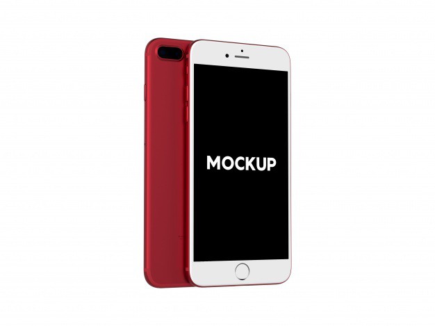 Red iphone 7 plus mock up design Free Psd. See more inspiration related to Mockup, Design, Template, Phone, Red, Mobile, Web, Website, Iphone, Mock up, Mobile phone, Templates, Website template, Plus, Mockups, Up, Web template, Realistic, Real, Web templates, Mock ups, Mock and Ups on Freepik.