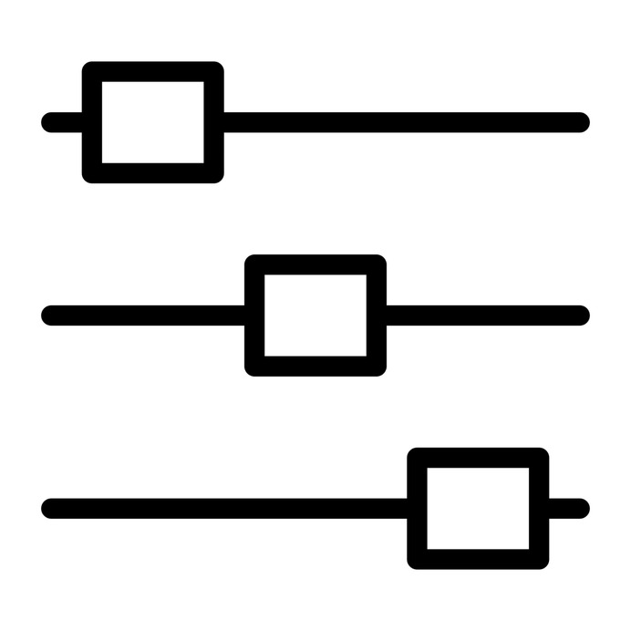 See more icon inspiration related to adjust, settings, controls, adjustment, levels and interface on Flaticon.