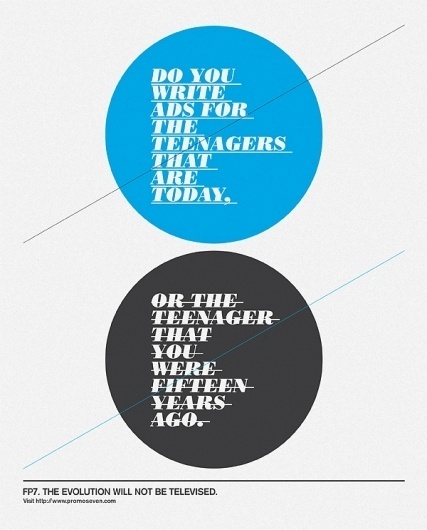 FP7. Self Promotion Posters on the Behance Network #print #design #poster #typography