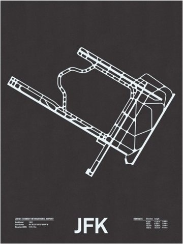 FFFFOUND! | Airport Runway Screen Prints - Minimalissimo #screenprint #poster