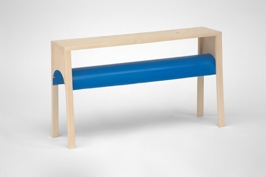 Every reform movement has a lunatic fringe #designer #bench #wood #french #art #blue #noailles #villa