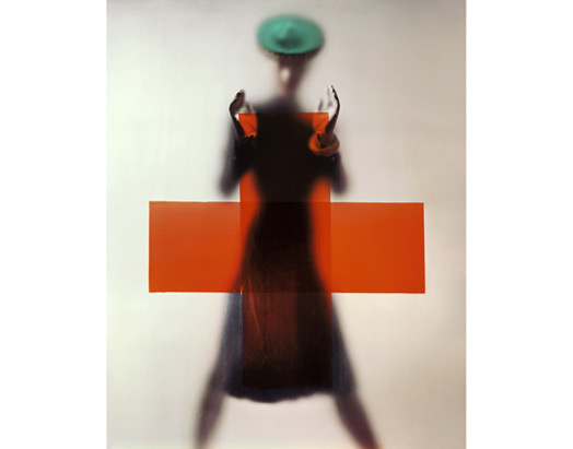 erwin blumenfeld #fashion #red #cross