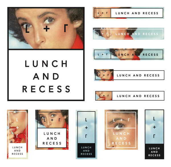 Lunch and Recess designed by Fuzzco #branding #fuzzco #photography #logo #typography