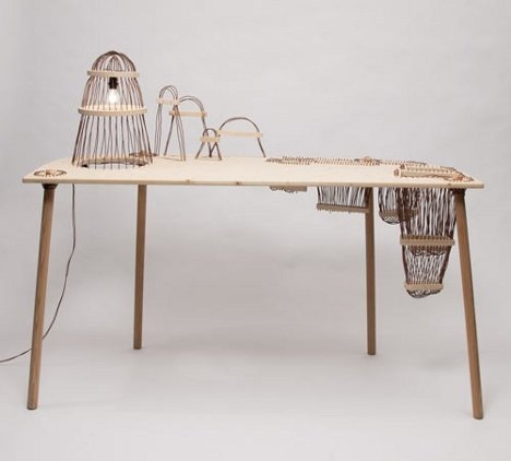 land(e)scape desk 1 #wood #desk