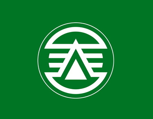 Kanji municipal icon, Japan #logo