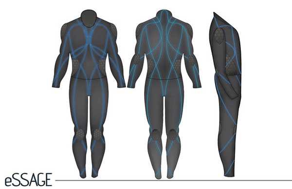 eSSAGE Suit #tech #amazing #modern #innovation #design #futuristic #gadget #ideas #craft #illustration #industrial #concept #art #cool