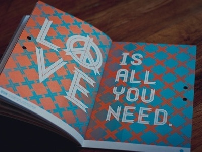 Dribbble - Ribbon Specimen Book Shot 1 by Urban Influence #you #print #book #all #illustration #need #love #typography