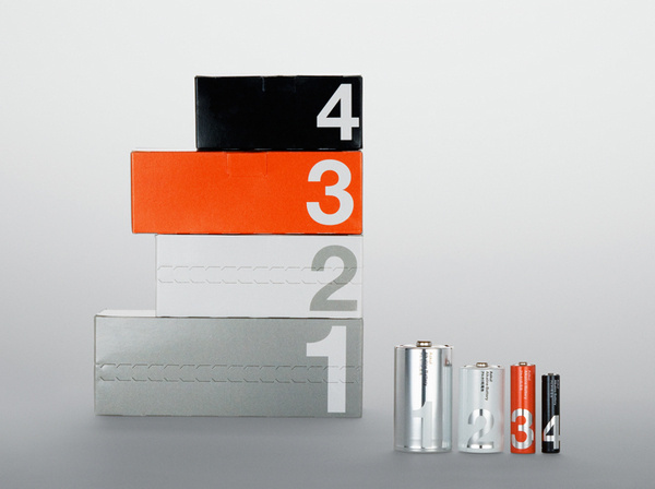 Askul Packaging | Stockholm Design Lab #type #colors #minimal #battery