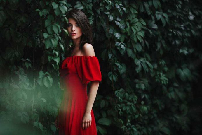 Beauty and Vibrant Female Portrait Photography by Stas Pushkarev