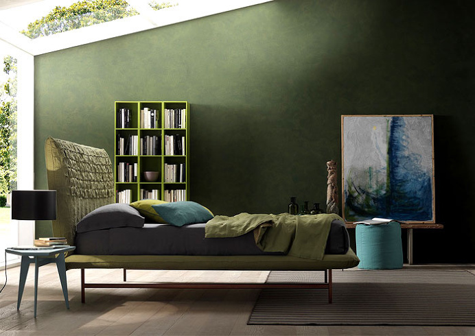 Contemporary Style Bed by Bolzan Letti - #design, #furniture, #modernfurniture, design, furniture