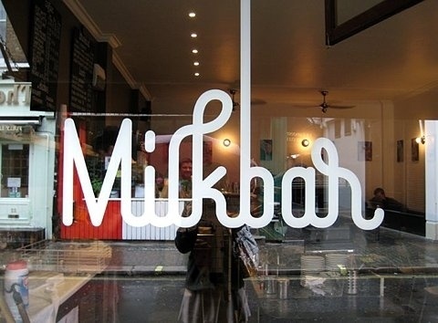 FFFFOUND! | milkbar.jpg (image) #milkbar #design #graphic #photography #identity #typography