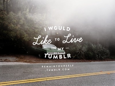 My Tumblr Quote #lettering