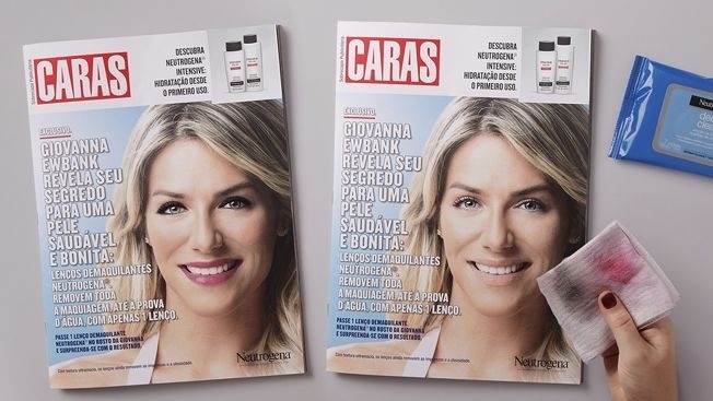 #interactive #newspaper #ad for #caras