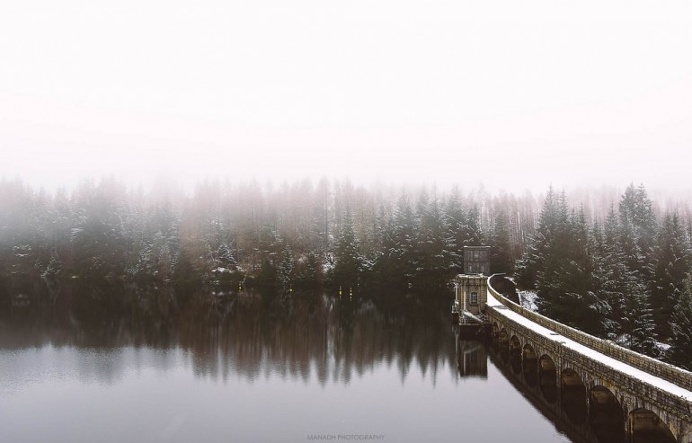 Loch Laggan dam by Manadh Photography