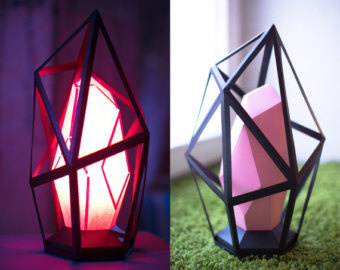 Papercraft Lamp - Like a Diamond