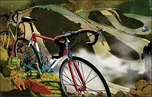 The Ride Issue 3 - Shan #illustration #bike