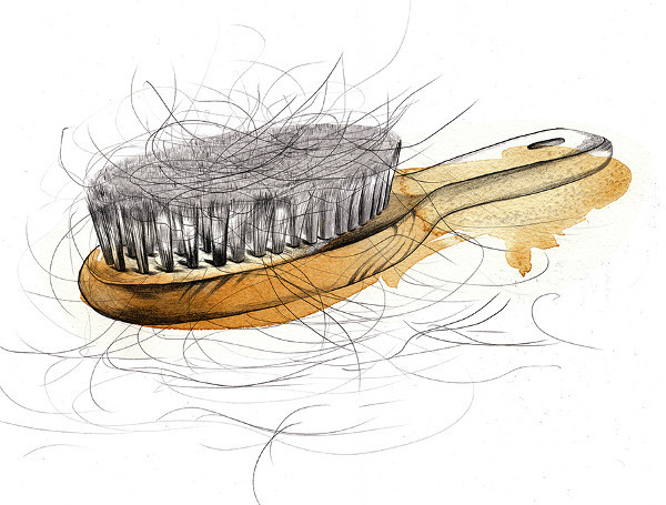 Refinery 29 inineumann #hair #illustration #aquarell #canyon