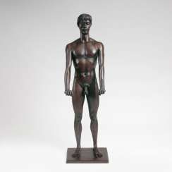 Bronze Sculpture 'Standing Youth'. Arno Breker