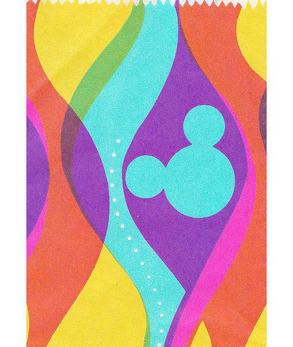 Disneyland Bag Detail 1960s #bag #60s #disneyland