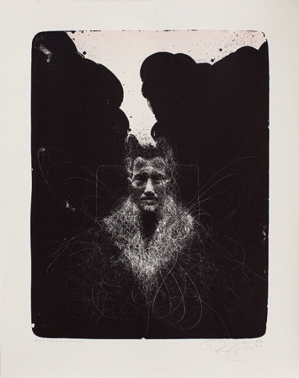 KASPER EISTRUP #white #print #lithograpy #black #and
