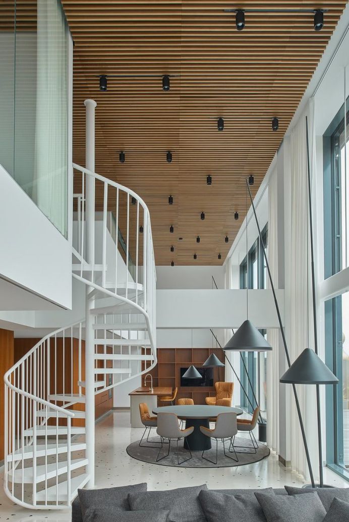 Roof Penthouse in the Heart of Vilnius / INBLUM