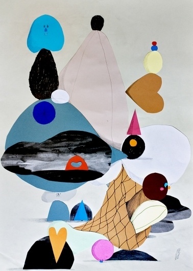 Cosmic collages - Merijn Hos #illustration #collage