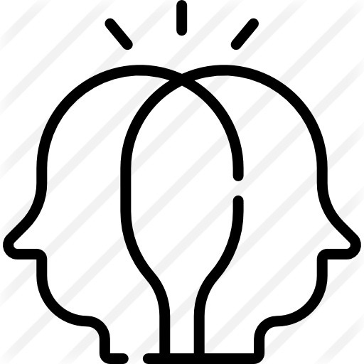 See more icon inspiration related to collaboration, brain, mind, user, head, avatar, profile and people on Flaticon.