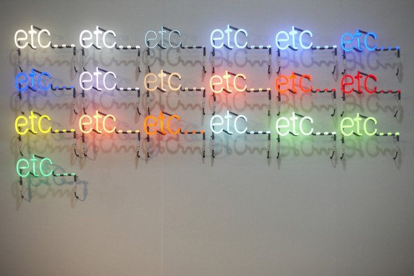 Peter Liversidge | PICDIT #art #neon