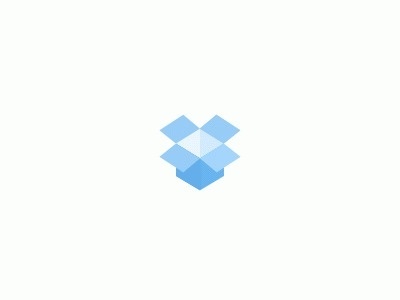 Dribbble - Hold on a sec... by Morgan Allan Knutson #animation #box #dropbox #gif #blue