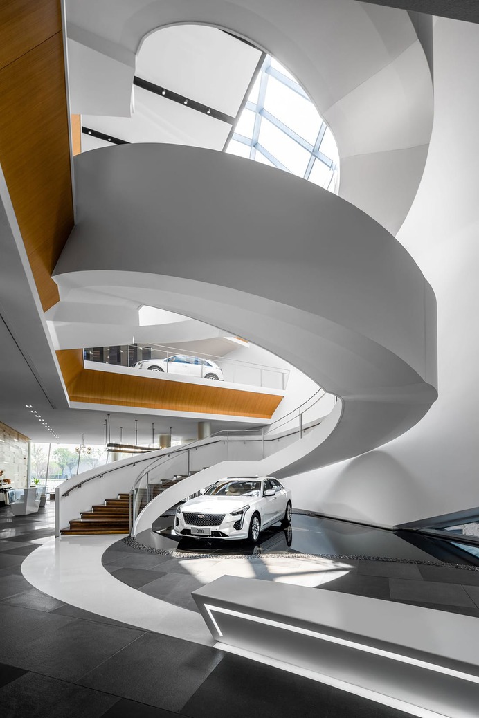 staircase, Gensler, Shanghai, China