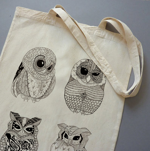 OWL #illustration #drawing #owl #black&white