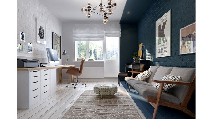 Elegant duplex apartment in Moscow INT2 Architecture - HomeWorldDesign (5) #interior #design #moscow #apartment #duplex