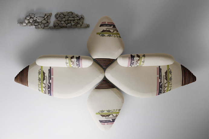 Botan Sofa by EMBT Inspired by the peony flower - www.homeworlddesign. com (3) #sofa #design #home #furniture