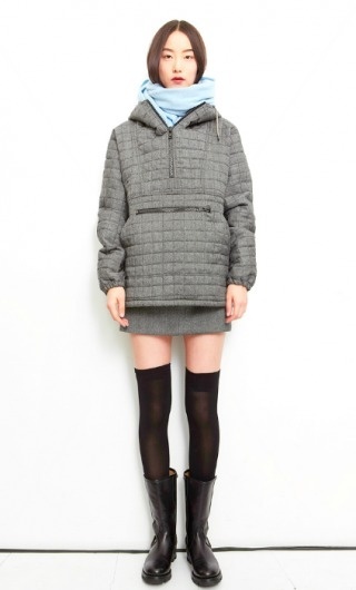 http://www.blondegotblues.com/ #outerwear #quilting #heather #grey