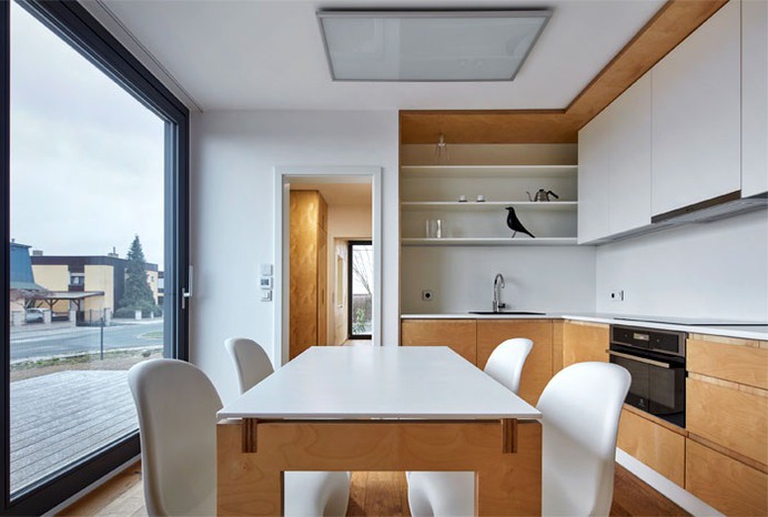 A Wooden Modular Family House Built in One Day - InteriorZine