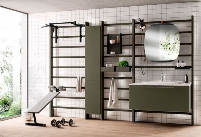 40 Office and Home Gym Ideas – Get Back on Track After the Holidays - InteriorZine #home #gym #interior