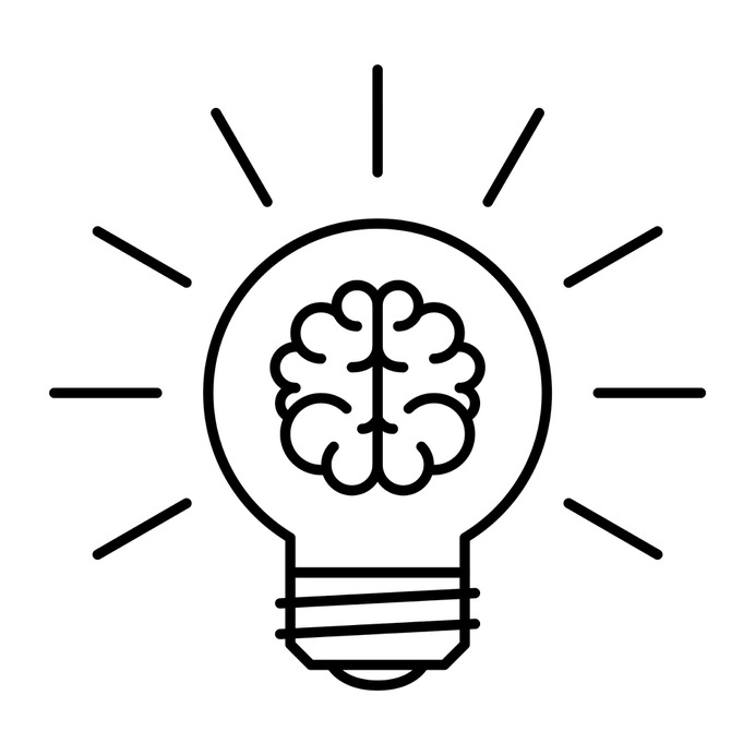 See more icon inspiration related to smart, brain, idea, bulb, light, bright, science and miscellaneous on Flaticon.