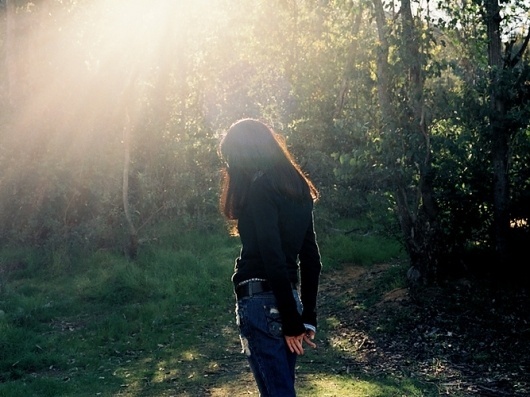 Buamai - All sizes | Untitled | #girl #forrest #photography #sunlight #morning