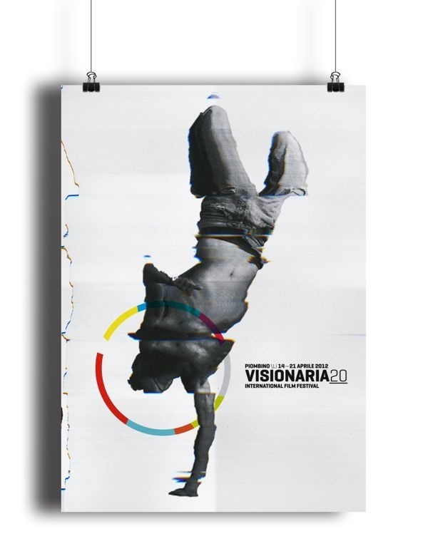 Visionaria20. International Film Festival by Mimmo Manes, via #Behance #canefantasma #visionaria
