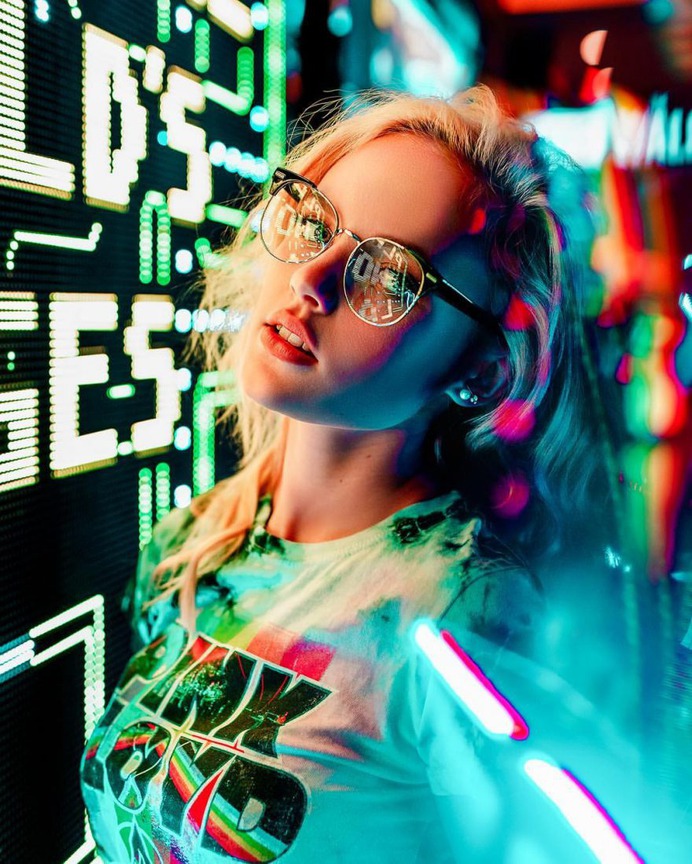 Moody Female Portrait Photography by Tim Caver