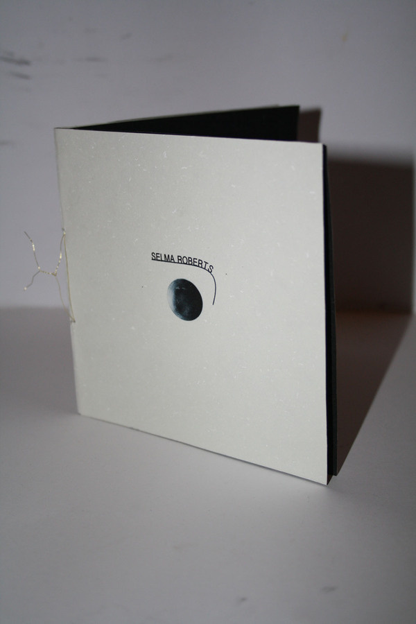 Self promotion (second year) #front #white #promotion #self #bound #design #graphic #book #black #circles #mirror #illustration #identity #wire #and #logo #booklet #mailer #spotlight #spot
