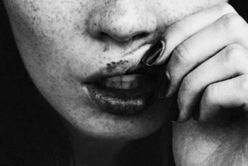 Claustrophobically Agoraphobic #white #black #photography #and #freckles