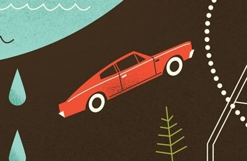 FFFFOUND! #woodward #big #fish #brad #illustration #vintage #cartoon #50s